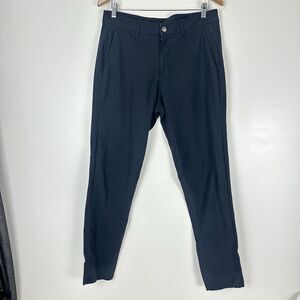 Lululemon Commission ABC Pant Slim *Warpstreme Classic Navy Size 32x30.5  M5439S